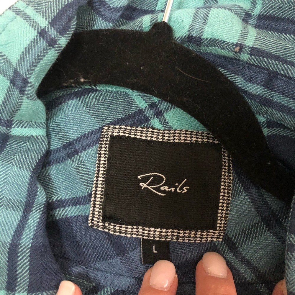 Rails button up t shirt